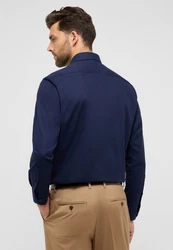 Eterna Langarmhemd COMFORT FIT NON IRON Dunkelblau
