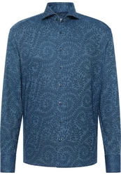 Eterna Langarmhemd MODERN FIT Dunkelblau/Blau/Pastell