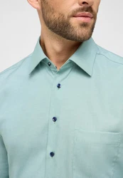 Eterna Langarmhemd MODERN FIT NON IRON Grün/Hellblau/Blau/Hellgrün/Türkis