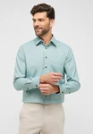 Eterna Langarmhemd MODERN FIT NON IRON Grün/Hellblau/Blau/Hellgrün/Türkis