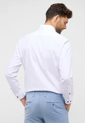 Eterna Langarmhemd MODERN FIT NON IRON Weiß/Creme