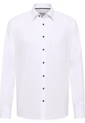 Eterna Langarmhemd MODERN FIT NON IRON Weiß/Creme