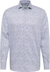 Eterna Langarmhemd MODERN FIT Blau/Lila
