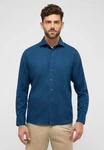 Eterna Langarmhemd MODERN FIT EASY IRON Blau/Dunkelblau/Hellblau