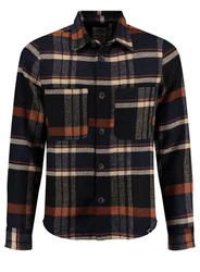 Key Largo Longsleeve MSH KLZERMATT Rot/Hellblau/Braun/Beige