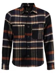 Key Largo Longsleeve MSH KLZERMATT Rot/Hellblau/Braun/Beige
