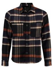 Key Largo Longsleeve MSH KLZERMATT Rot/Hellblau/Braun/Beige