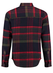 Key Largo Longsleeve MSH KLZERMATT Rot/Beige/Dunkelrot