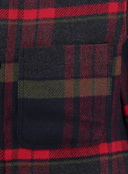 Key Largo Longsleeve MSH KLZERMATT Rot/Beige/Dunkelrot