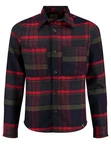 Key Largo Longsleeve MSH KLZERMATT Rot/Beige/Dunkelrot