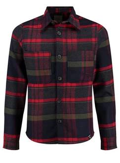 Key Largo Longsleeve MSH KLZERMATT Rot/Beige/Dunkelrot