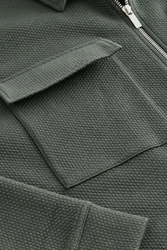Next Hemdjacke Dunkelgrün/Grün
