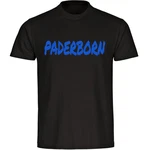 multifanshop T-Shirt Herren Paderborn Schwarz/Dunkelblau/Gelb/Dunkelbraun/Braun/Beige/Grau/Blau