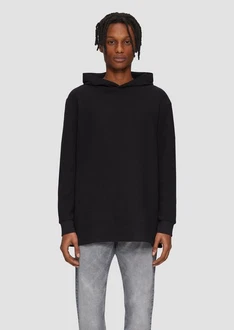 QS Strickpullover Langarmshirt Longsleeve mit Kapuze QS Strickpullover Langarmshirt Longsleeve mit Kapuze