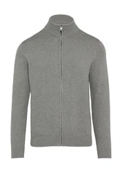 s.Oliver Strickjacke Trojerjacke Hellgrau/Grau/Dunkelgrau