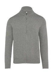 s.Oliver Strickjacke Trojerjacke Hellgrau/Grau/Dunkelgrau