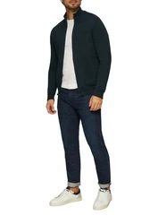 s.Oliver Strickjacke Trojerjacke dunkelblau