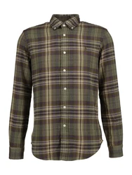 Polo Ralph Lauren Langarmhemd Custom Fit Dunkelgrün/Grün