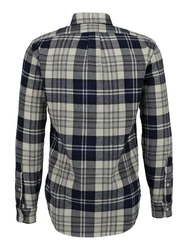 Polo Ralph Lauren Langarmhemd Custom Fit Hellblau/Blau/Grau/Dunkelblau