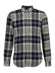 Polo Ralph Lauren Langarmhemd Custom Fit Hellblau/Blau/Grau/Dunkelblau