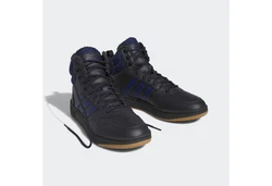 adidas Sportswear HOOPS 3.0 MID LIFESTYLE BASKETBALL Sneaker Dunkelblau/Blau