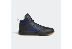 adidas Sportswear HOOPS 3.0 MID LIFESTYLE BASKETBALL Sneaker Dunkelblau/Blau