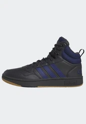 adidas Sportswear HOOPS 3.0 MID LIFESTYLE BASKETBALL Sneaker Dunkelblau/Blau