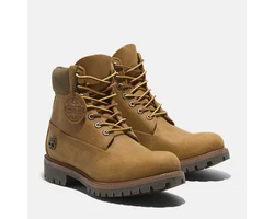 Timberland 6 inch Premium Schnürboots Rot/Braun/Gelb/Dunkelgrün