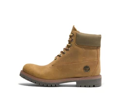 Timberland 6 inch Premium Schnürboots Rot/Braun/Gelb/Dunkelgrün