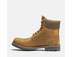 Timberland 6 inch Premium Schnürboots Rot/Braun/Gelb/Dunkelgrün