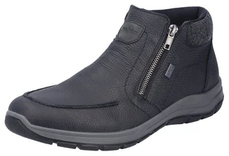 Rieker Winterboots Stiefelette Komfortschuh mit zwei praktischen Reißverschlüssen