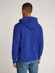 Tommy Hilfiger Sweatshirt TOMMY LOGO HOODY enzian/rot/weiß