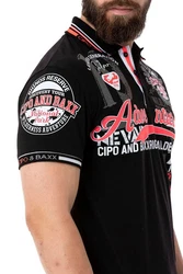 Cipo & Baxx Poloshirt Schwarz
