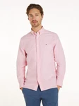 TOMMY HILFIGER Hemd 'HERITAGE' navy/rosa/rot