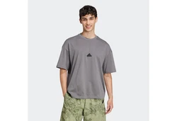 ADIDAS Sportswear T-Shirt Hellgrau/Dunkelgrau/Grau