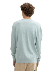 TOM TAILOR DENIM Pullover pastellblau