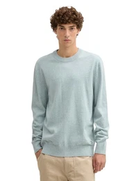 Strickpullover in melierter Optik