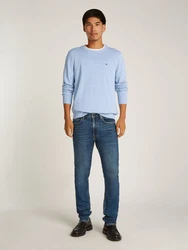 TOMMY HILFIGER Pullover 'ESSENTIAL' Hellblau/Blau
