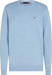 TOMMY HILFIGER Pullover 'ESSENTIAL' Hellblau/Blau