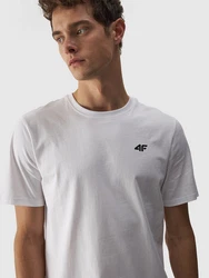 4F T-Shirt Grau/Weiß