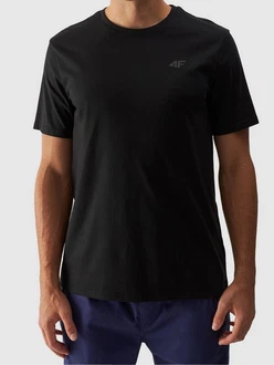 4F T-Shirt Schwarz