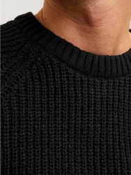 Jack & Jones Rundhalspullover JJJONES KNIT CREW NECK 
