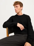 Jack & Jones Rundhalspullover JJJONES KNIT CREW NECK 