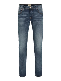 Jack & Jones Regular-fit Jeans JJIGlenn JJCole (1-tlg) blau Jack & Jones Regular-fit Jeans JJIGlenn JJCole (1-tlg) blau