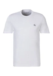Calvin Klein Jeans T-Shirt Monologo (3-tlg) mit Logodruck Weiß/Grau/Dunkelgrau/Hellgrau/Beige/Schwarz