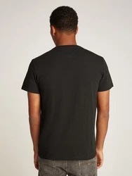 Tommy Jeans Plus Rundhalsshirt TJM SLIM ENTRY GRAPHIC TEE grün
