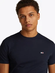Tommy Jeans T-Shirt Dunkelblau/Creme/Weiß/Schwarz