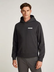 Calvin Klein Sweatshirt STACKED COLOR BLOCK BACK HOODIE Dunkelgrau/Hellgrau/Grau/Schwarz