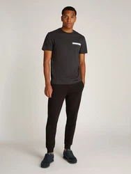 Calvin Klein Rundhalsshirt NY CHEST BOX LOGO T-SHIRT Schwarz