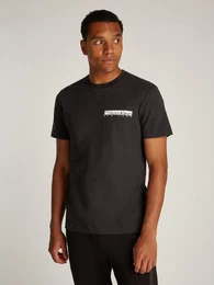 Rundhalsshirt NY CHEST BOX LOGO T-SHIRT mit Logoprint